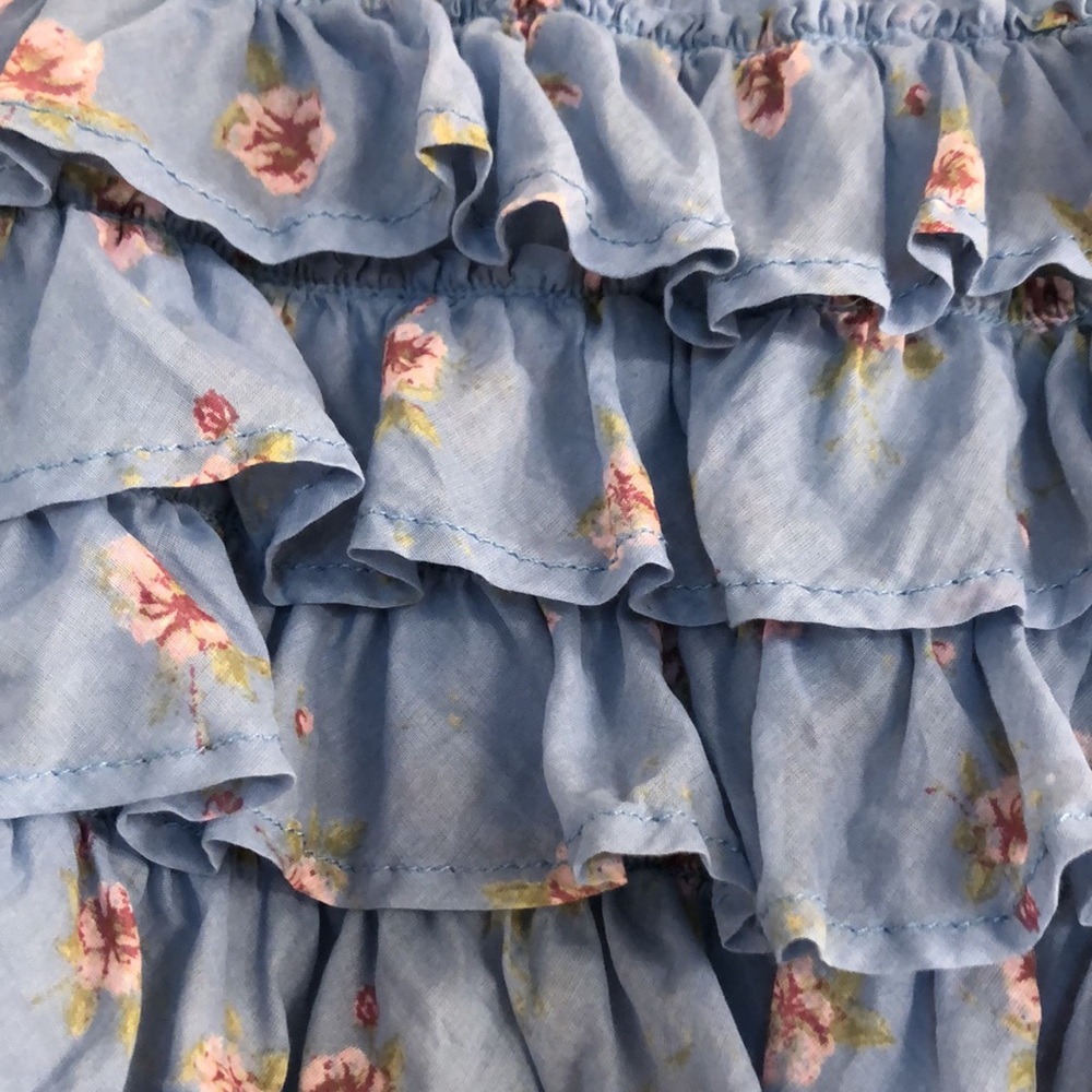 Free People Ruffle Up Bloomer Shorts - Picture 5 of 6